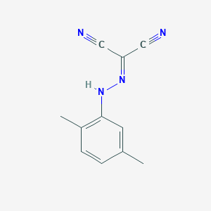 molecular formula C11H10N4 B5797162 Propanedinitrile, [(2,5-dimethylphenyl)hydrazono]- CAS No. 101398-33-8