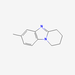 B579724 7-Methyl-1,2,3,4-tetrahydropyrido[1,2-a]benzimidazole CAS No. 18390-15-3