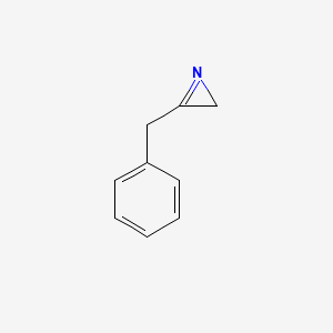 molecular formula C9H9N B579731 3-Benzyl-2H-azirine CAS No. 18709-44-9