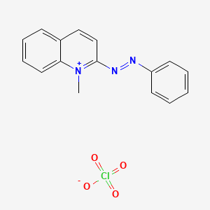 molecular formula C16H14ClN3O4 B579736 UTHFJTHTTGYGTE-UHFFFAOYSA-M CAS No. 16600-11-6