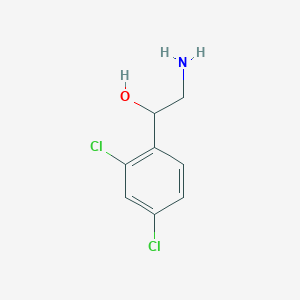 B057974 2-Amino-1-(2,4-dichlorophenyl)ethan-1-ol CAS No. 88965-93-9