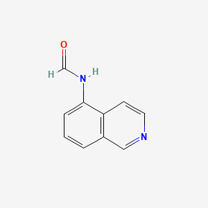 molecular formula C10H8N2O B579744 N-(Isoquinolin-5-yl)formamide CAS No. 19384-69-1