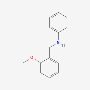 molecular formula C14H15NO B5797453 N-(2-methoxybenzyl)aniline 