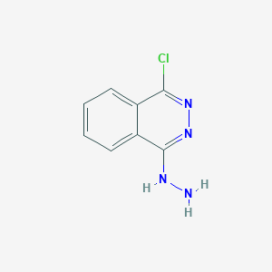 molecular formula C8H7ClN4 B057975 1-氯-4-肼酞嗪 CAS No. 51935-42-3