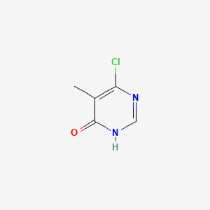 molecular formula C5H5ClN2O B579776 6-Chloro-5-methylpyrimidin-4-OL CAS No. 18261-42-2