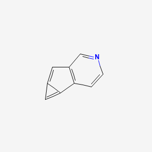 molecular formula C9H5N B579781 Cyclopropa[3,4]cyclopenta[1,2-c]pyridine CAS No. 17491-89-3