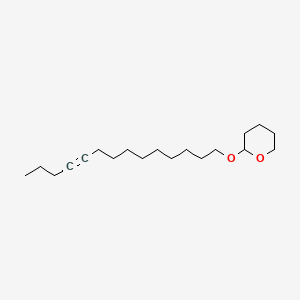 2-[(Tetradec-10-yn-1-yl)oxy]oxane