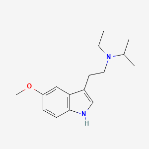 N-Ethyl-N-[2-(5-methoxy-1H-indol-3-yl)ethyl]propan-2-amine