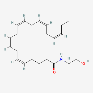 molecular formula C23H37NO2 B579852 Eicosapentaenoyl 1-Propanol-2-amide 