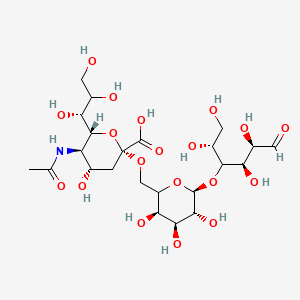 molecular formula C23H39NO19 B579855 6'-N-Acetylneuramin-lactose sodium salt CAS No. 157574-76-0