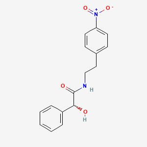 B579861 (R)-2-Hydroxy-N-(4-nitrophenethyl)-2-phenylacetamide CAS No. 521284-19-5