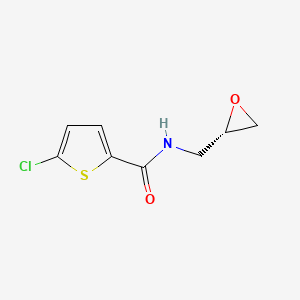 molecular formula C8H8ClNO2S B579866 5-氯-噻吩-2-甲酸 CAS No. 799012-78-5
