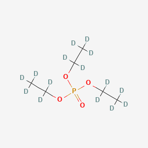 molecular formula C6H15O4P B579869 Triethyl-D15-phosphate CAS No. 135942-11-9
