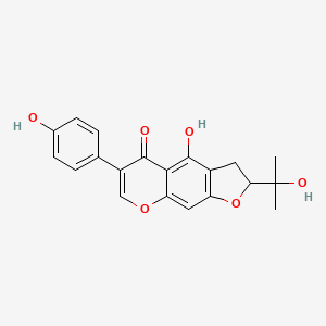 molecular formula C20H18O6 B579880 赤藤素 C CAS No. 63807-85-2