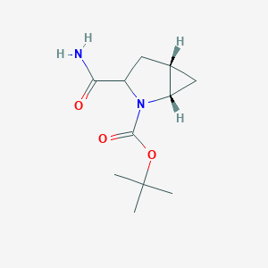 (1S,3S,5S)-3-(Aminocarbonyl)-2-azabicyclo[3.1.0]hexane-2-carboxylic acid tert-butyl ester