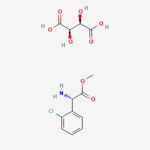 (S)-(+)-2-Chlorophenylglycine methyl ester tartrate