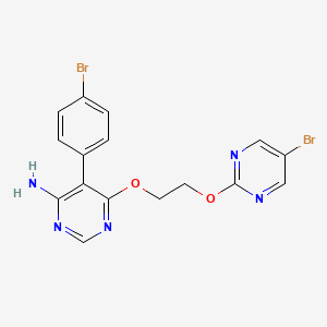 molecular formula C16H13Br2N5O2 B579895 Macitentan Impurity 1 CAS No. 1433875-21-8