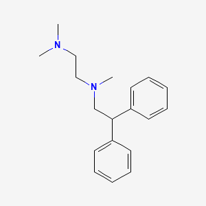 molecular formula C19H26N2 B5799111 N'-(2,2-diphenylethyl)-N,N,N'-trimethylethane-1,2-diamine 