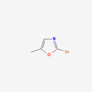 molecular formula C4H4BrNO B579918 2-Bromo-5-methyloxazole CAS No. 129053-67-4