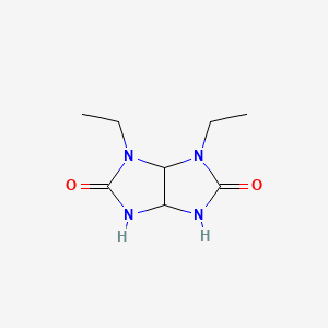 molecular formula C8H14N4O2 B5799490 Cis-1,6-diethyltetrahydroimidazo[4,5-d]imidazole-2,5(1H,3H)-dione CAS No. 139091-78-4