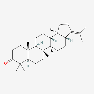 molecular formula C30H48O B579960 17beta(H)-HOP-21(22)-EN-3-ONE CAS No. 17152-56-6