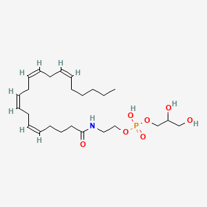 molecular formula C25H44NO7P B579973 甘油磷酸-N-花生四烯酰乙醇胺 CAS No. 201738-25-2