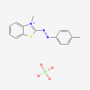 molecular formula C15H14ClN3O4S B579975 GXYRGKWOLUKAPE-UHFFFAOYSA-M CAS No. 16600-05-8