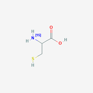 molecular formula C3H7NO2S B579992 L-Cysteine-15N CAS No. 204523-09-1