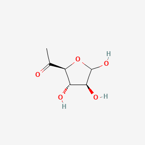 6-Deoxy-D-arabino-5-hexosulofuranose