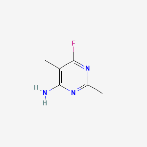 6-Fluoro-2,5-dimethylpyrimidin-4-amine
