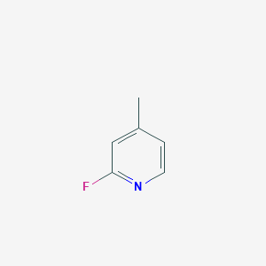 molecular formula C6H6FN B058000 2-氟-4-甲基吡啶 CAS No. 461-87-0