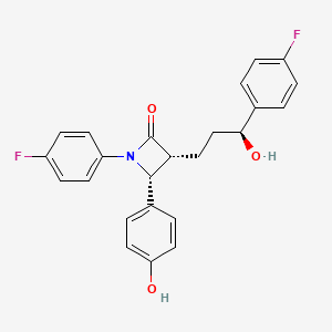 (3R,4R)-1-(4-Fluorophenyl)-3-((S)-3-(4-fluorophenyl)-3-hydroxypropyl)-4-(4-hydroxyphenyl)azetidin-2-one