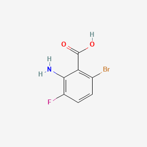 2-Amino-6-bromo-3-fluorobenzoic acid