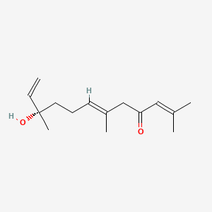 (6e,10s)-10-Hydroxy-2,6,10-trimethyl-2,6,11-dodecatrien-4-one
