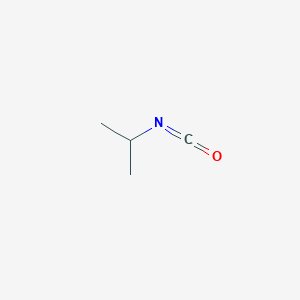 molecular formula C4H7NO B058004 Isopropyl isocyanate CAS No. 1795-48-8