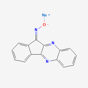 molecular formula C15H8N3NaO B580049 IQ1S CAS No. 1421610-21-0