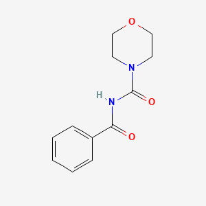 molecular formula C12H14N2O3 B5800494 N~4~-BENZOYL-4-MORPHOLINECARBOXAMIDE 