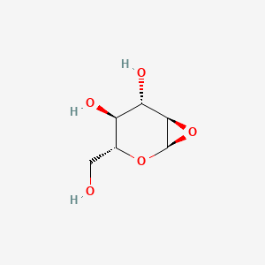 molecular formula C6H10O5 B580058 1,2-Anhydro-alpha-d-glucose CAS No. 17673-28-8