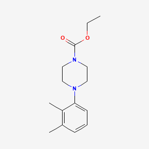 molecular formula C15H22N2O2 B5800968 Ethyl 4-(2,3-dimethylphenyl)piperazine-1-carboxylate 