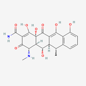 molecular formula C21H22N2O8 B580146 N-Desmethyl Doxycycline CAS No. 86271-83-2