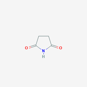 molecular formula C4H5NO2 B058015 Succinimide CAS No. 123-56-8
