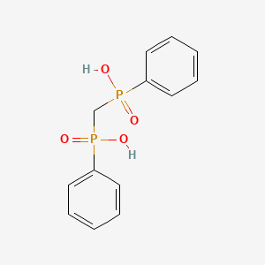 molecular formula C13H14O4P2 B5801509 Methylenebis(phenylphosphinic acid) CAS No. 4851-69-8