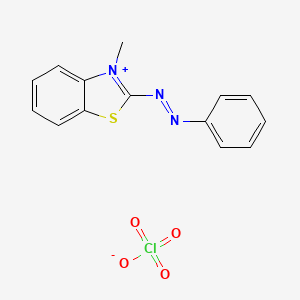molecular formula C14H12ClN3O4S B580165 SYHLAVMTKNIWNF-UHFFFAOYSA-M CAS No. 16600-04-7