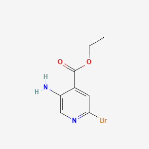 Ethyl 5-amino-2-bromoisonicotinate