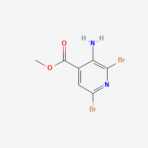 Methyl 3-amino-2,6-dibromoisonicotinate