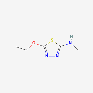 5-ethoxy-N-methyl-1,3,4-thiadiazol-2-amine