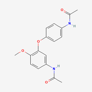N-[4-(5-Acetamido-2-methoxyphenoxy)phenyl]acetamide