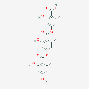 molecular formula C26H24O10 B058020 Amidepsine D 