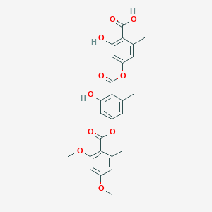 molecular formula C26H24O10 B058020 Amidepsine D CAS No. 79786-34-8