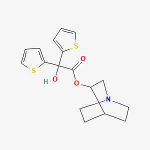 1-Azabicyclo[2.2.2]octan-3-yl 2-hydroxy-2,2-dithiophen-2-ylacetate